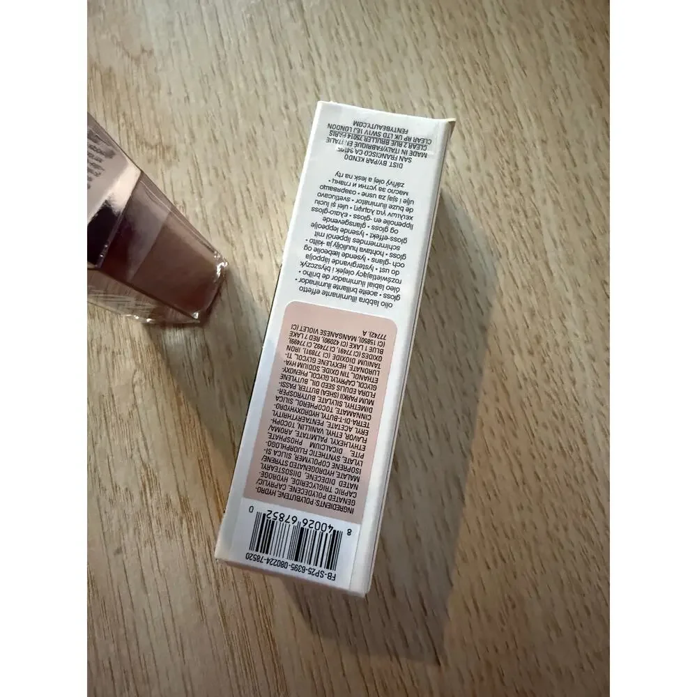 $26 New Fenty Beauty Gloss Bomb Lip Oil - rose amber